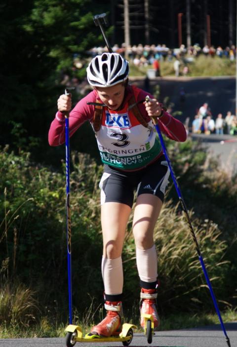 LEVCHENKOVA Natalia. Oberhof 2009. World summer championship. Pursuit. Women.