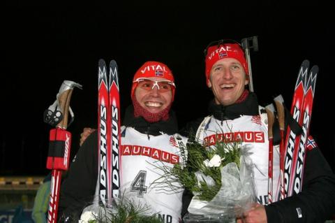 BERGER Lars, , SVENDSEN Emil Hegle. Ostersund 2009. Individual. Men.
