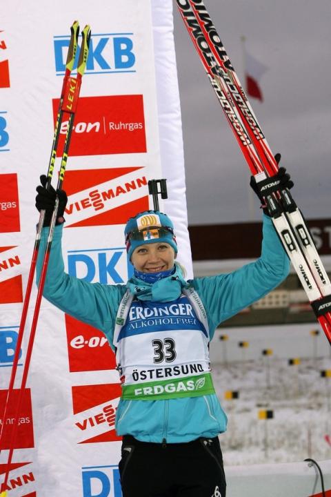 MAKARAINEN Kaisa. Ostersund 2009. Sprint. Women.