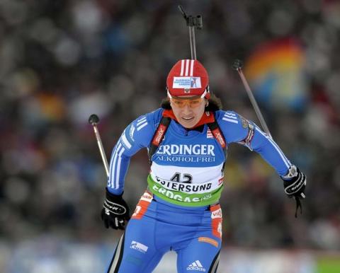 MEDVEDTSEVA Olga. Ostersund 2009. Sprint. Women.