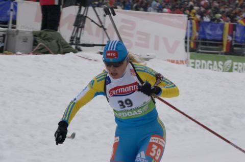 KHVOSTENKO Oksana. Oberhof 2010. Sprint. Women.