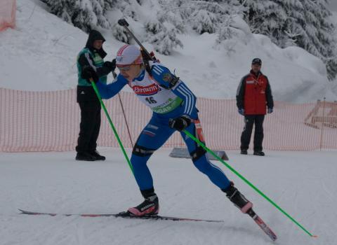 FROLINA Anna. Oberhof 2010. Sprint. Women.
