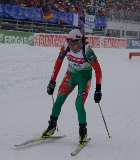 KALINCHIK Liudmila. Oberhof 2010. Sprint. Women.