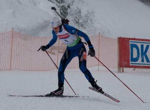 BAILLY Sandrine. Oberhof 2010. Sprint. Women.