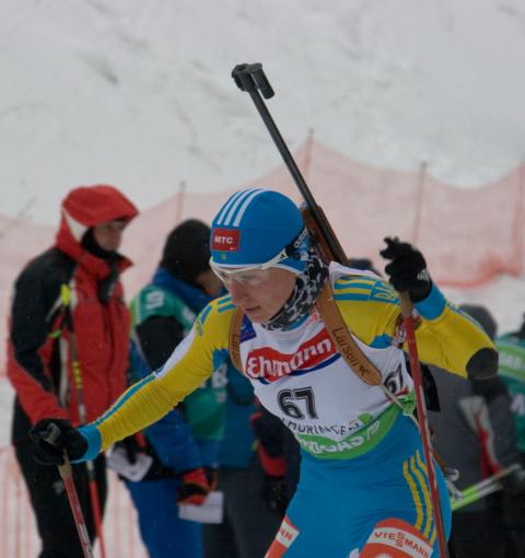 SEMERENKO Vita. Oberhof 2010. Sprint. Women.