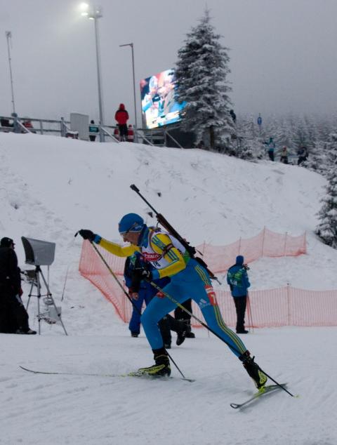 BILOSYUK Olena. Oberhof 2010. Sprint. Women.