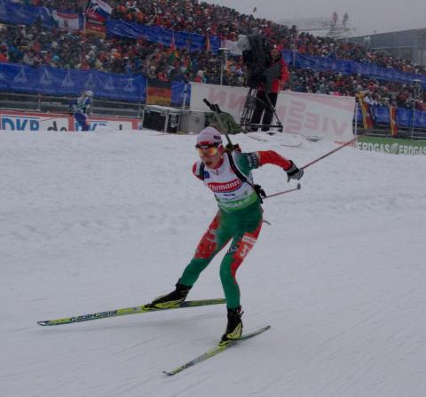 DOMRACHEVA Darya. Oberhof 2010. Sprint. Women.