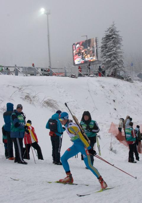 SEMENOV Serhiy. Oberhof 2010. Men. Sprint.
