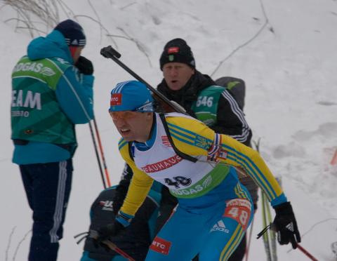 DERKACH Vyacheslav. Oberhof 2010. Men. Sprint.
