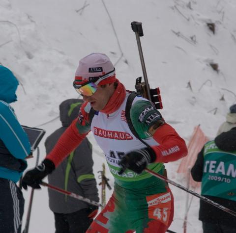 NOVIKOV Sergey. Oberhof 2010. Men. Sprint.