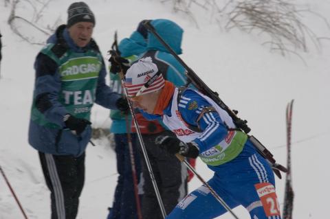 USTYUGOV Evgeny. Oberhof 2010. Men. Sprint.