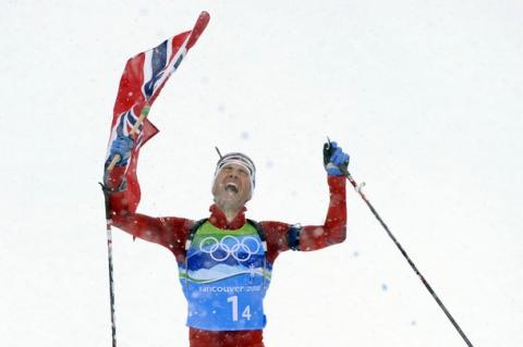 BJOERNDALEN Ole Einar. Vancouver 2010. Men relay