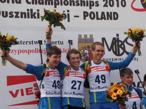 PETROV Evgeny, , TURGENEV Andrey, , BURTASOV Maksim. Summer world championship 2010