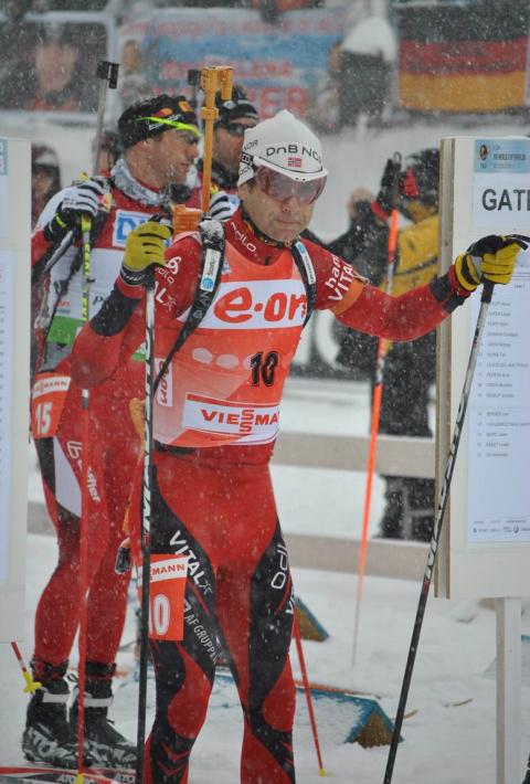 BJOERNDALEN Ole Einar. Hochfilzen 2010. Pursuit. Men