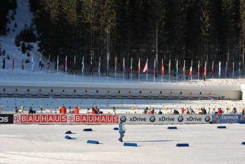 Pokljuka 2010. Training session