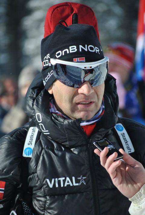 BJOERNDALEN Ole Einar. Pokljuka 2010. Sprint. Men