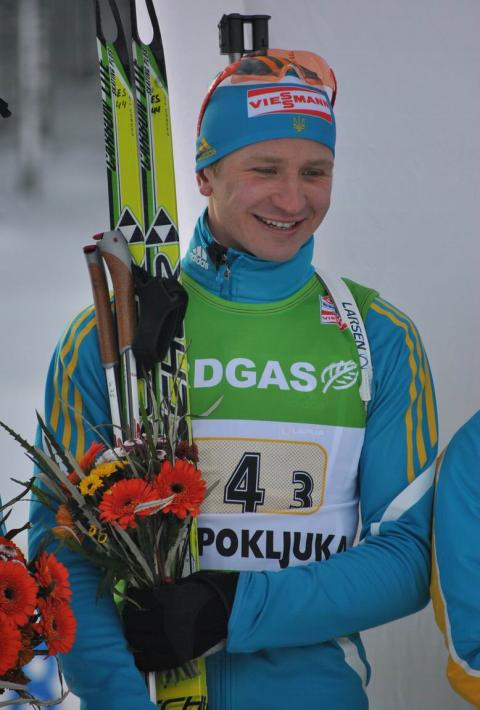 SEMENOV Serhiy. Pokljuka 2010. Mixed relay