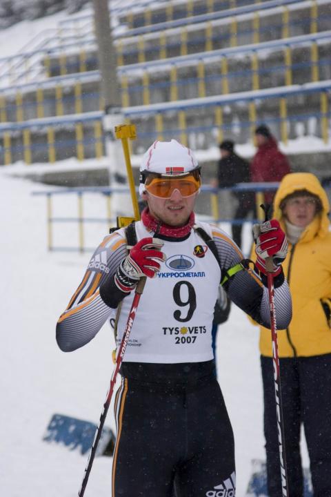 MORAVSKYY Vladimir. Ukrainian Biathlon Cup, December 2010. Tysovets