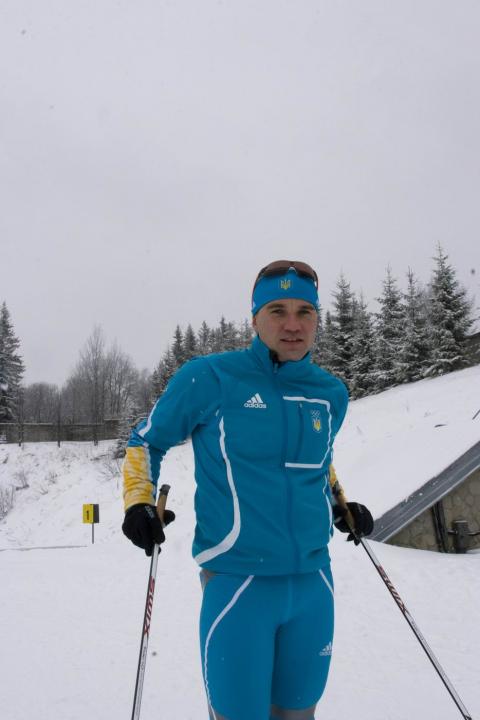 DERKACH Vyacheslav. Ukrainian Biathlon Cup, December 2010. Tysovets