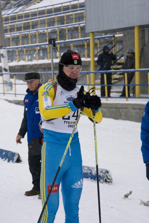 KILCHYTSKYY Vitaliy. Ukrainian Biathlon Cup, December 2010. Tysovets