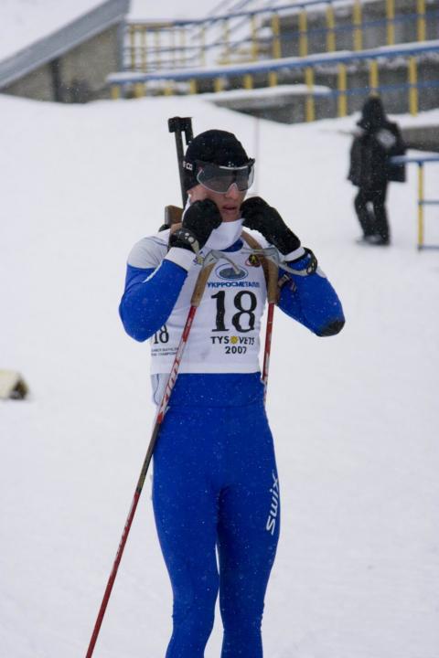 BOGAY Andry. Ukrainian Biathlon Cup, December 2010. Tysovets