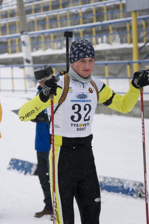 GARBUZ Igor. Ukrainian Biathlon Cup, December 2010. Tysovets