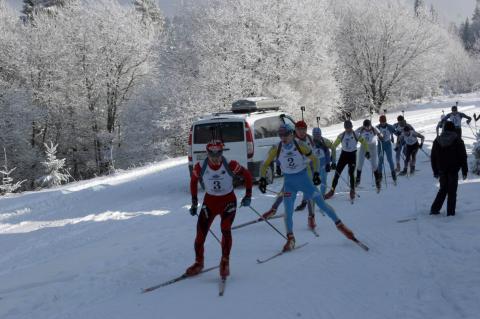PIDRUCHNUY Dmytro, , MORAVSKYY Ivan. Ukrainian Biathlon Cup, December 2010. Tysovets