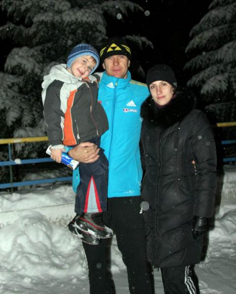 BILANENKO Olexander. Ukrainian Biathlon Cup, December 2010. Tysovets