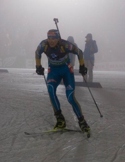 DERYZEMLYA Andriy. Oberhof 2011. Sprint. Men