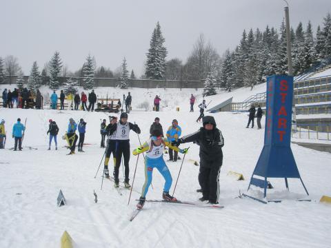 IVKO Maksym. V winter youth games, Tysovets