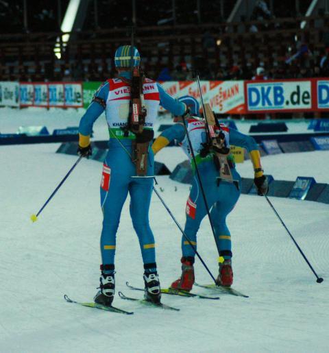 BILANENKO Olexander, , SEMENOV Serhiy. World championship 2011. Mixed relay