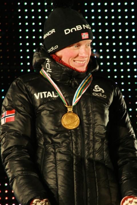 BERGER Tora. World championship 2011. Mixed relay