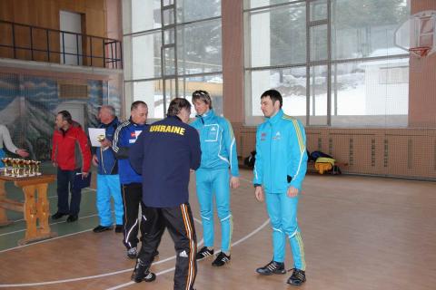 PRYMA Roman, , KILCHYTSKYY Vitaliy, , KOLUPAEV Yevgeniy. Ukrainian open championship 2011, Tysovets