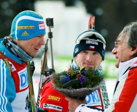 DERYZEMLYA Andriy, , SLESINGR Michal. World championship 2011. Pursuit. Men