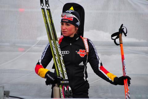 HENKEL Andrea. Holmenkollen 2011. Sprint. Women