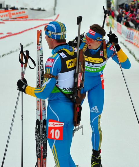 DERYZEMLYA Andriy, , SEDNEV Serguei. Holmenkollen 2011. Sprint. Men