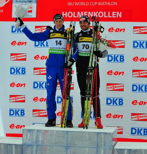 FERRY Bjorn, , WOLF Alexander. Holmenkollen 2011. Sprint. Men