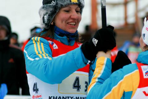 BILOSYUK Olena. World championship 2011. Relay. Women