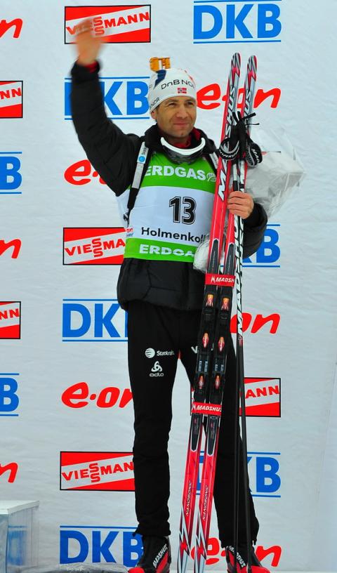 BJOERNDALEN Ole Einar. Holmenkollen 2011. Mass. Men