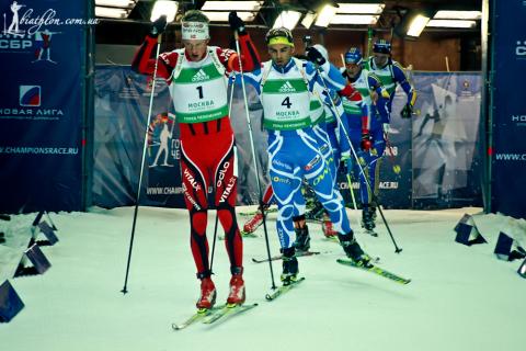 FOURCADE Simon, , BOE Tarjei. Moscow 2011. Race of the champions