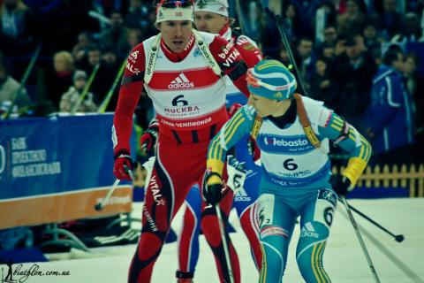 SVENDSEN Emil Hegle, , SEMERENKO Vita. Moscow 2011. Race of the champions