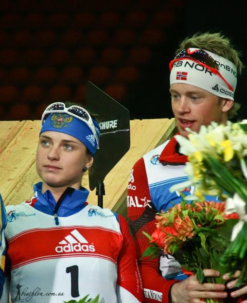 SLEPTSOVA Svetlana, , BOE Tarjei. Moscow 2011. Race of the champions