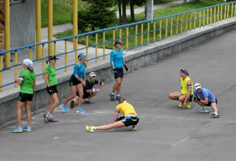 Tysovets 2011. Training of the Ukrainian team