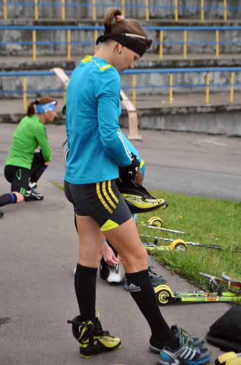 SUPRUN Inna. Tysovets 2011. Training of the Ukrainian team