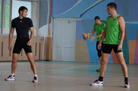 DERYZEMLYA Andriy, , PRYMA Roman, , SEDNEV Serguei. Tysovets 2011. Training of the Ukrainian team