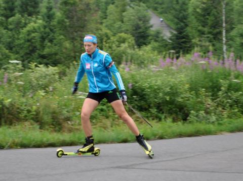 BURDYGA Natalya. Tysovets 2011. Training of the Ukrainian team