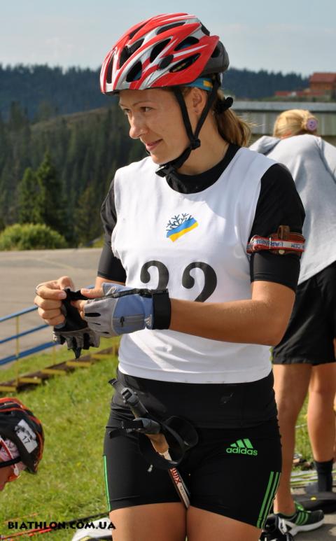 BURDYGA Natalya. Tysovets 2011. Summer championship of Ukraine. Training