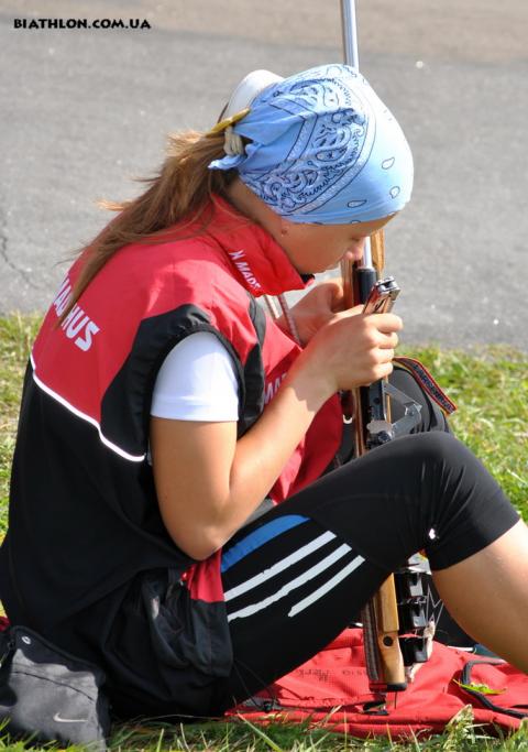 MERKUSHYNA Anastasiya. Tysovets 2011. Summer championship of Ukraine. Training