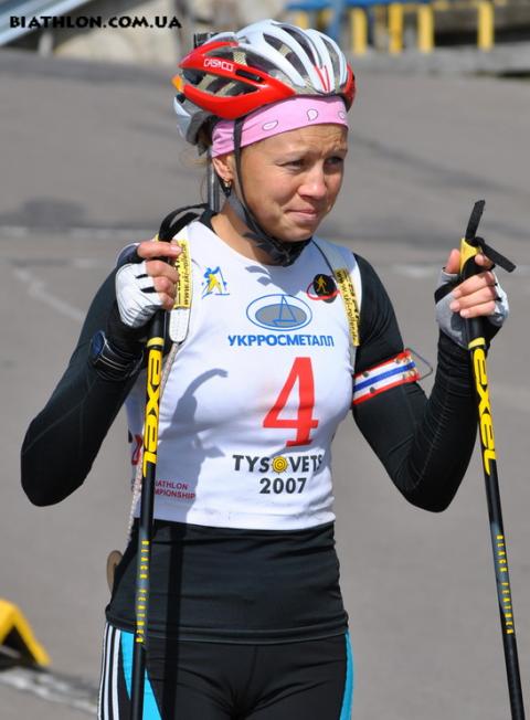 PYSARENKO Lyudmyla. Tysovets 2011. Summer championship of Ukraine. Sprints