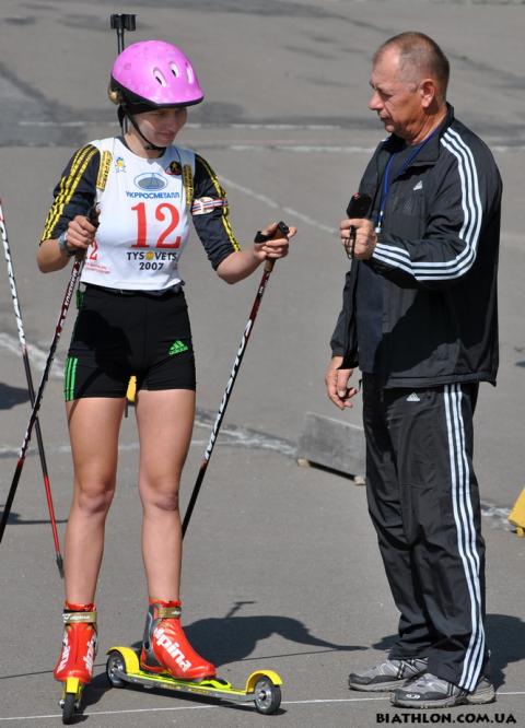 TRACHUK Tatiana. Tysovets 2011. Summer championship of Ukraine. Sprints